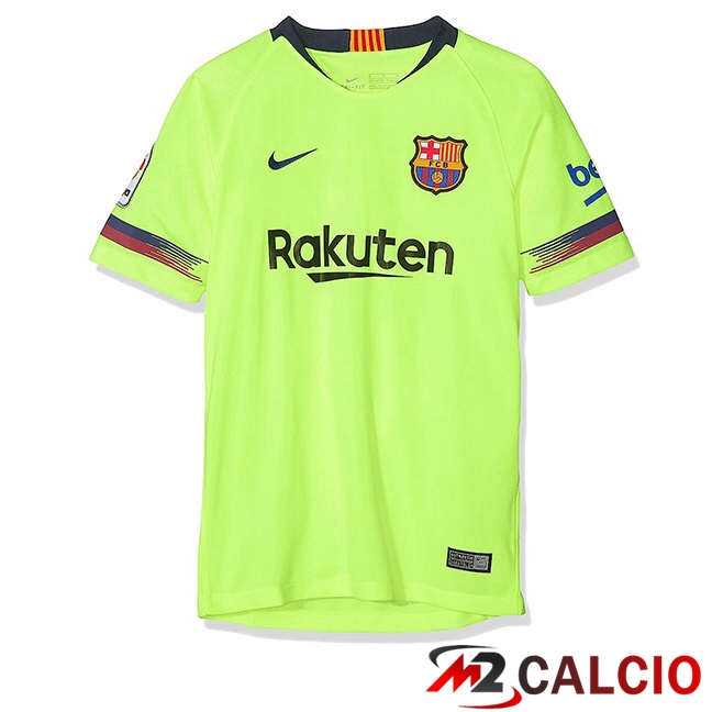 Maglie Calcio FC Barcellona Retro Seconda Verde 2018-2019