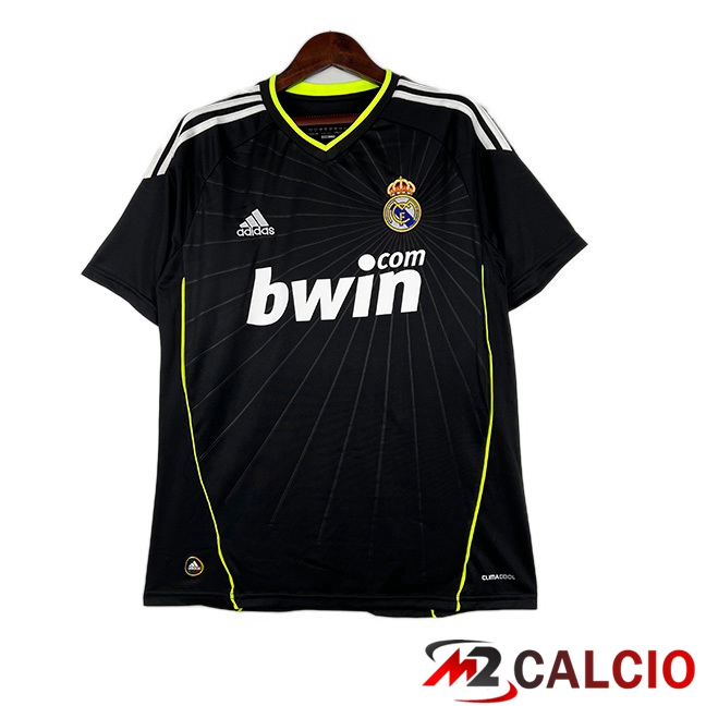 Maglie Calcio Real Madrid Retro Seconda Nero 2010-2011