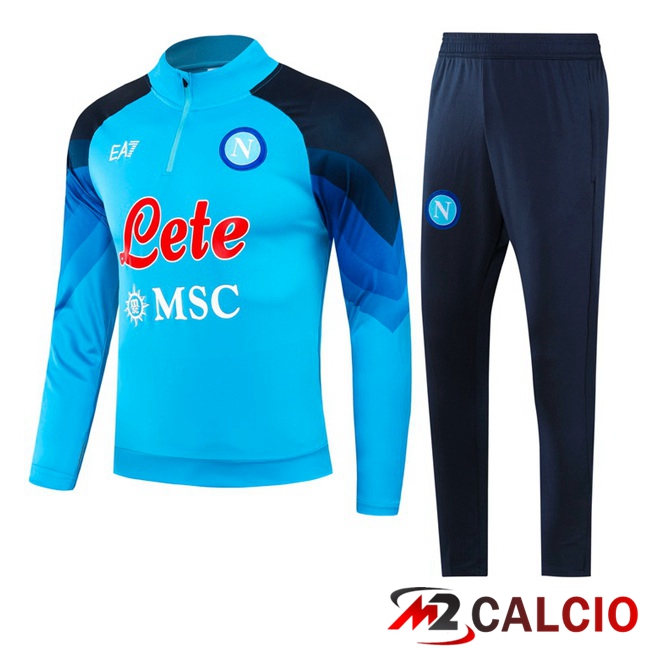 Insieme Tuta Calcio SSC Napoli Blu 2023/2024