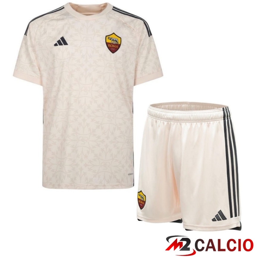Insieme Maglie Calcio AS Roma Seconda + Pantaloncini 2023/2024