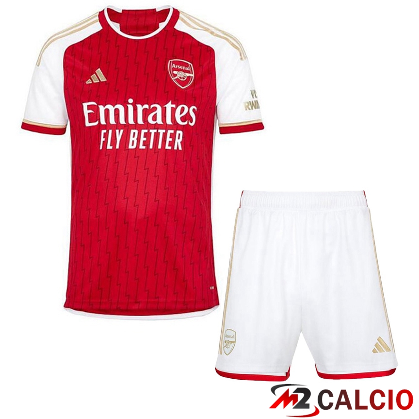 Insieme Maglie Calcio FC Arsenal Prima + Pantaloncini 2023/2024