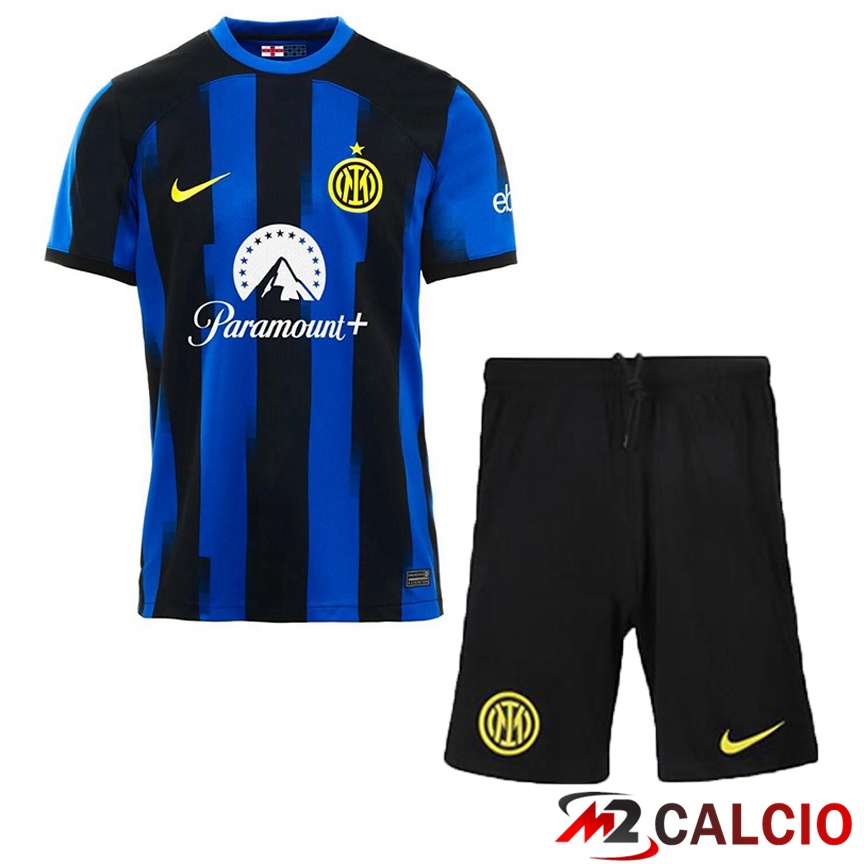 Insieme Maglie Calcio Inter Milan Prima + Pantaloncini 2023/2024