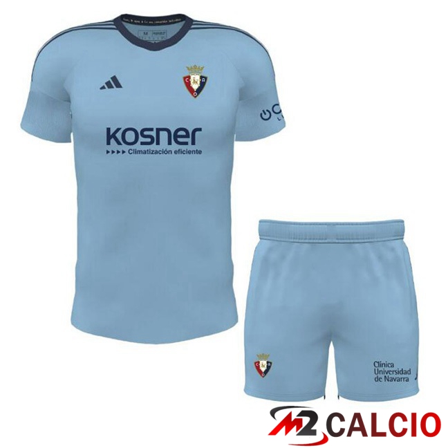 Maglie Calcio CA Osasuna Bambino Seconda Blu 2023/2024