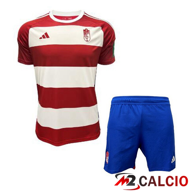 Maglie Calcio Granada CF Bambino Prima Rosso 2023/2024