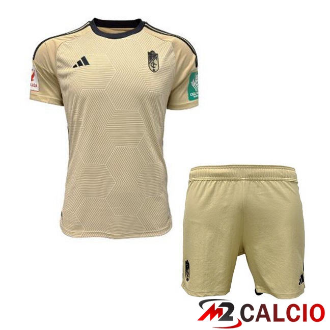 Maglie Calcio Granada CF Bambino Terza Giallo 2023/2024