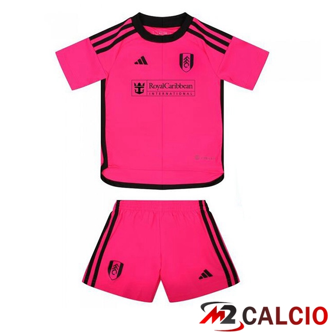Maglie Calcio Fulham FC Bambino Seconda Rosa 2023/2024