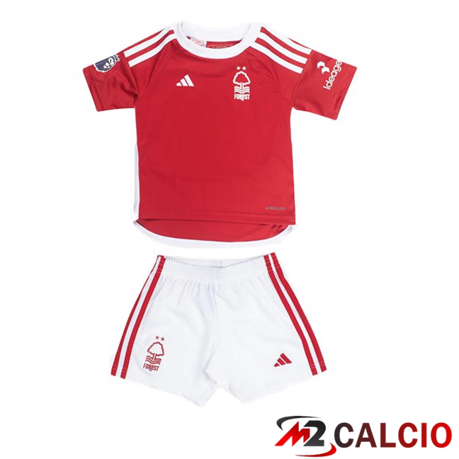 Maglie Calcio Nottingham Forest Bambino Prima Rosso 2023/2024