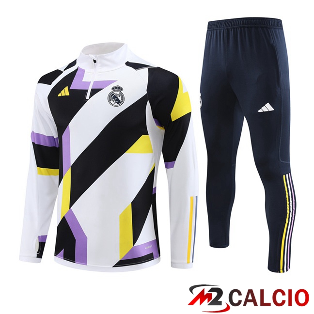 Insieme Tuta Calcio Real Madrid Bianco 2023/2024