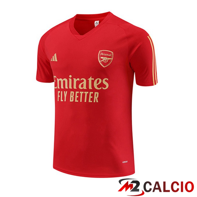 T Shirt Allenamento Arsenal Rosso 2023/2024
