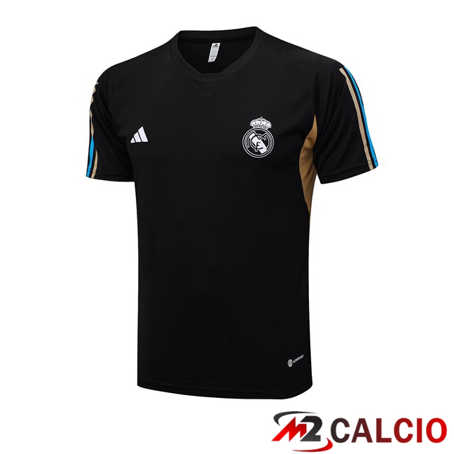 T Shirt Allenamento Real Madrid Nero 2023/2024