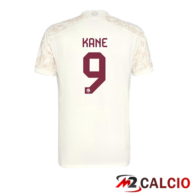 Maglie Calcio Bayern Monaco (Kane 9) Terza Giallo 2023/2024