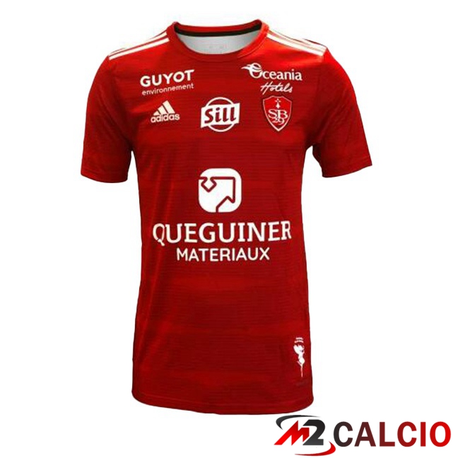 Maglie Calcio Stade Brestois Prima Rosso 2023/2024