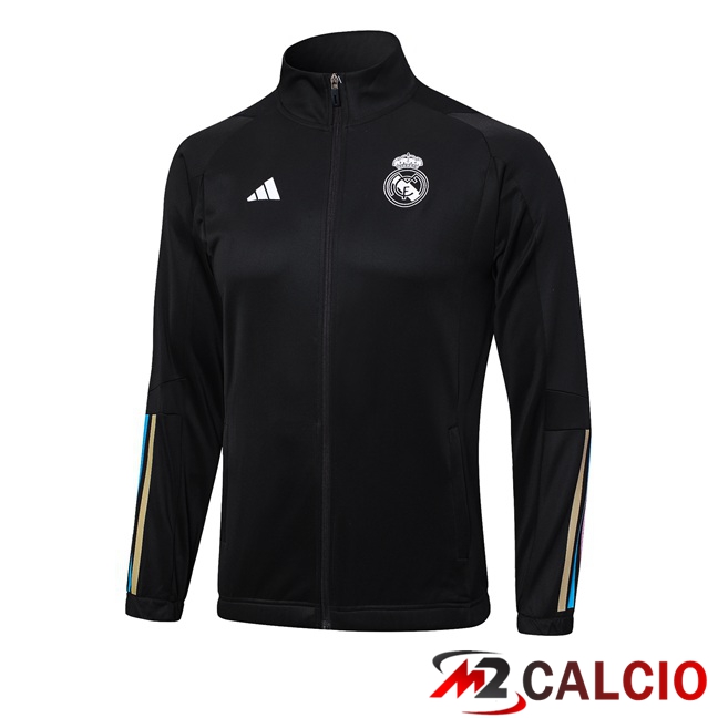 Giacca Calcio Real Madrid Nero 2023/2024