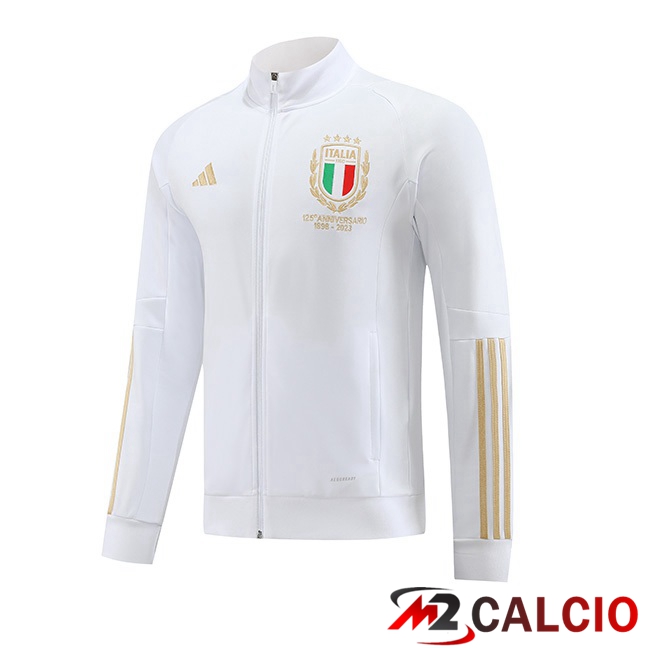 Giacca Calcio Italia Bianco 2023/2024