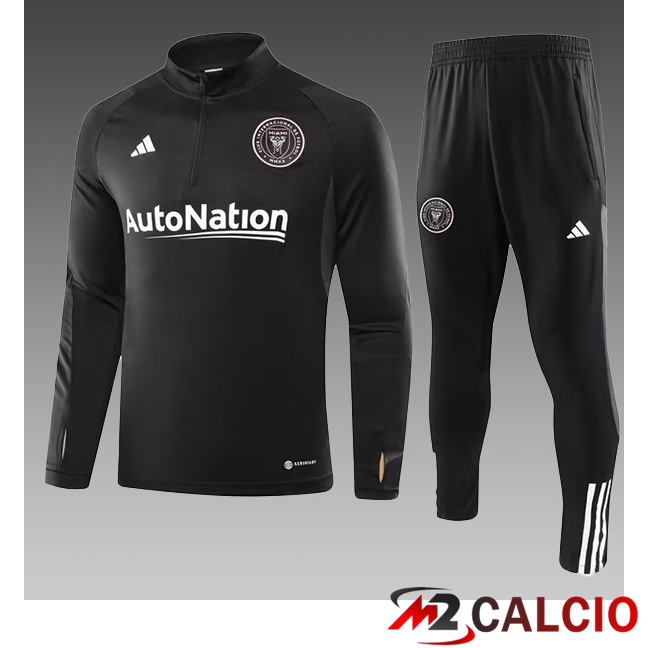 Insieme Tuta Calcio Inter Miami CF Bambino Nero 2023/2024