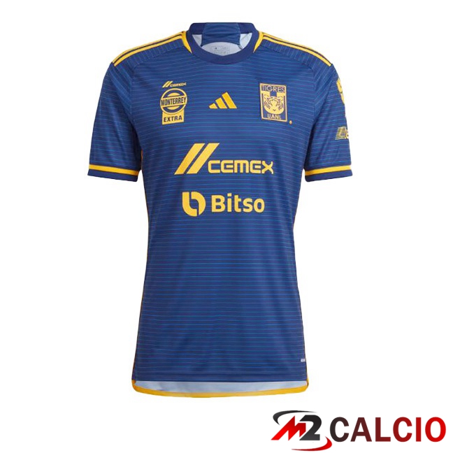 Maglie Calcio Tigres UANL Seconda Blu 2023/2024