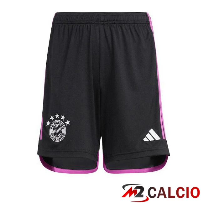 Pantaloncini Calcio Bayern Monaco Seconda Nero 2023/2024