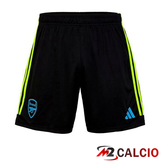 Pantaloncini Calcio Arsenal Seconda Nero 2023/2024