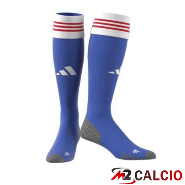 Calzini Calcio Lyon OL Seconda Blu 2023/2024