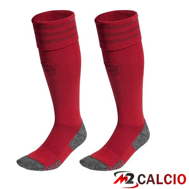 Calzini Calcio Manchester United Terza Rosso 2023/2024