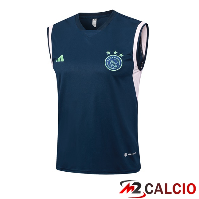Canotta Calcio AFC Ajax Blu Reale 2023/2024