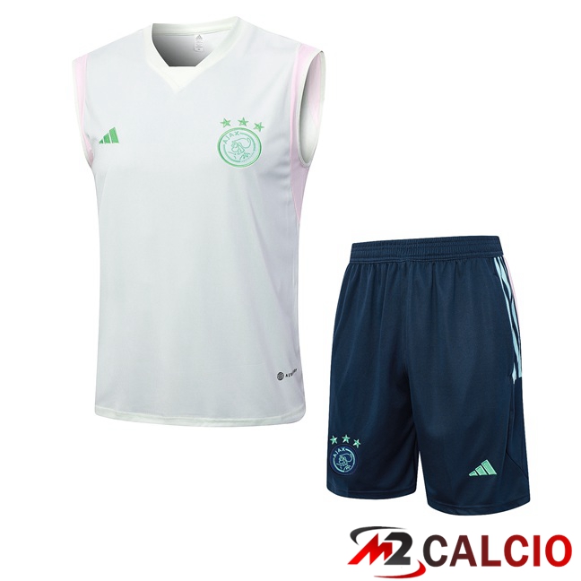 Canotta Calcio AFC Ajax + Pantaloncini Verde 2023/2024