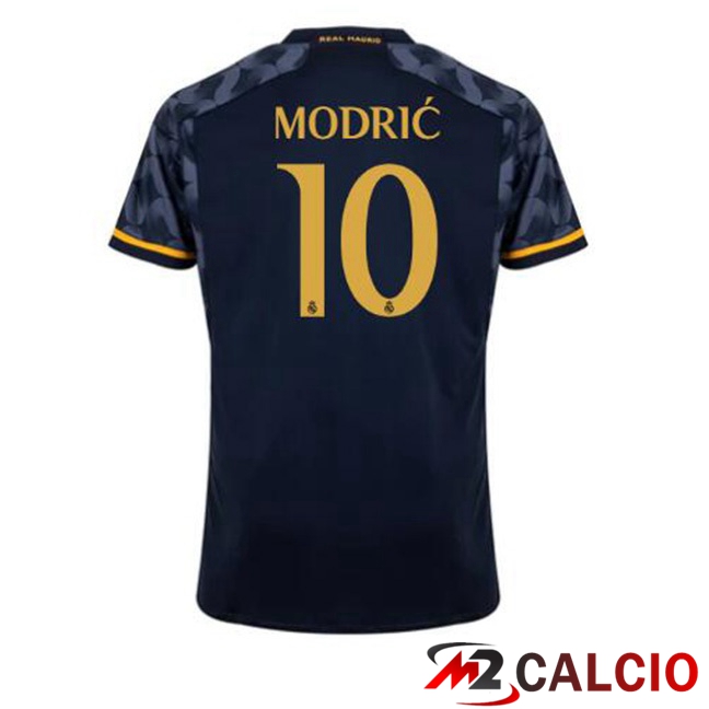 Maglie Calcio Real Madrid (Modrić 10) Seconda Blu Reale 2023/2024
