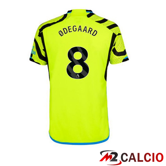 Maglie Calcio Arsenal (ØDEGAARD 8) Seconda Verde 2023/2024