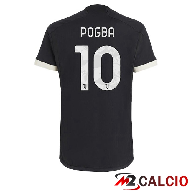 Maglie Calcio Juventus (POGBA 10) Juventus Terza Nero 2023/2024