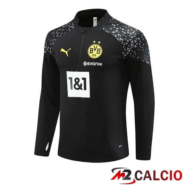 Felpa Allenamento Dortmund BVB Nero 2023/2024