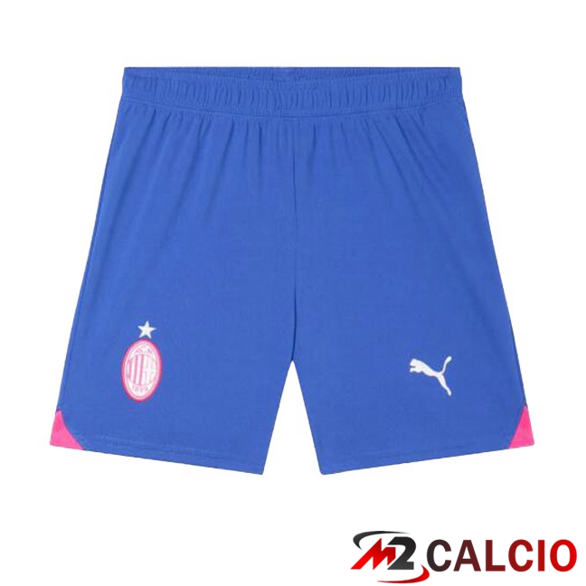 Pantaloncini Calcio AC Milan Terza Blu 2023/2024