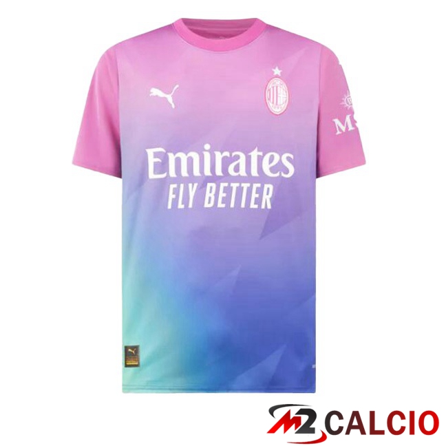 Maglie Calcio AC Milan Terza Rosa 2023/2024