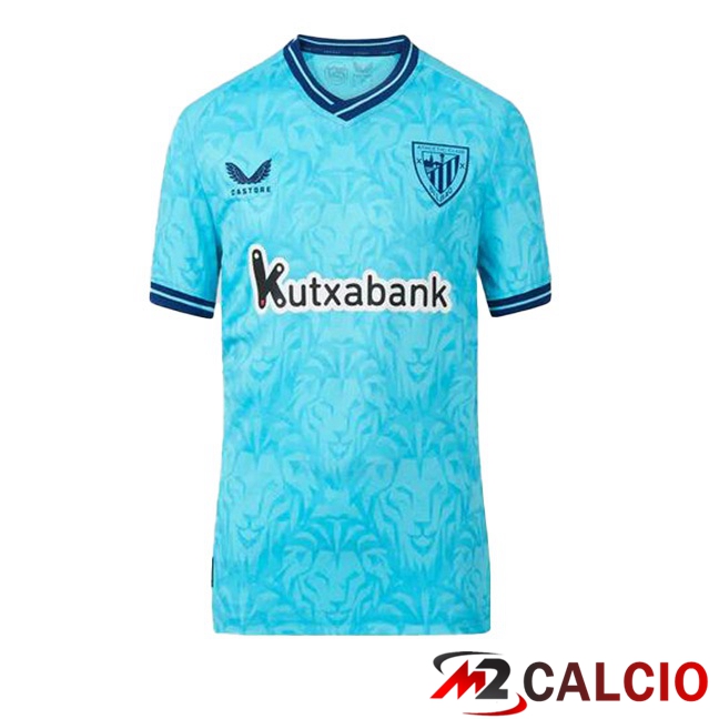 Maglie Calcio Athletic Bilbao Seconda Blu 2023/2024