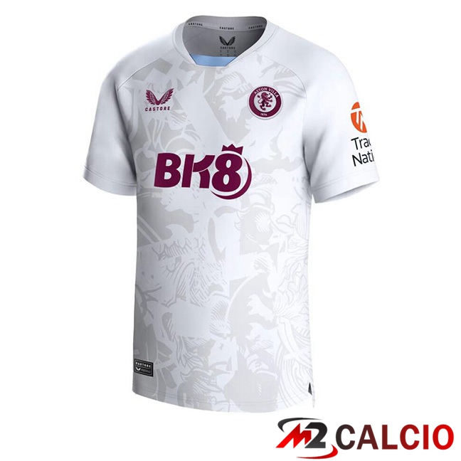 Maglie Calcio Aston Villa Seconda Bianco 2023/2024