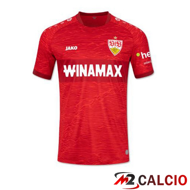 Maglie Calcio VfB Stuttgart Seconda Rosso 2023/2024