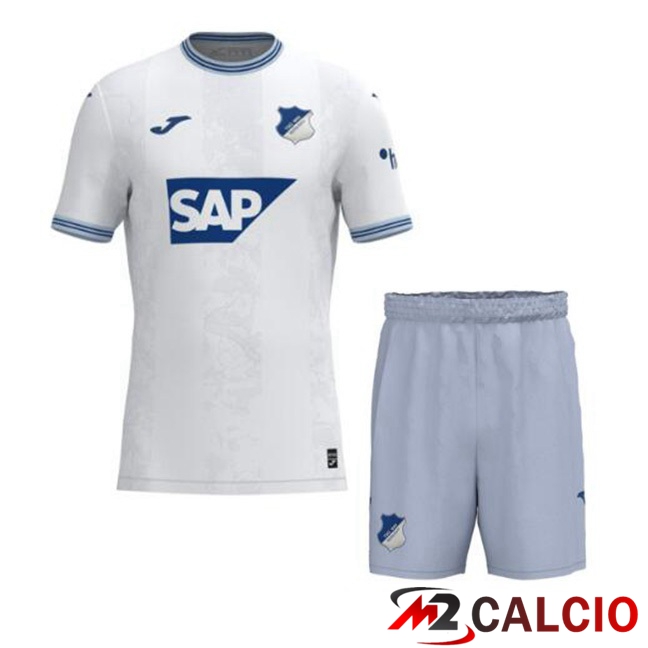 Maglie Calcio TSG Hoffenheim Bambino Seconda Bianco 2023/2024