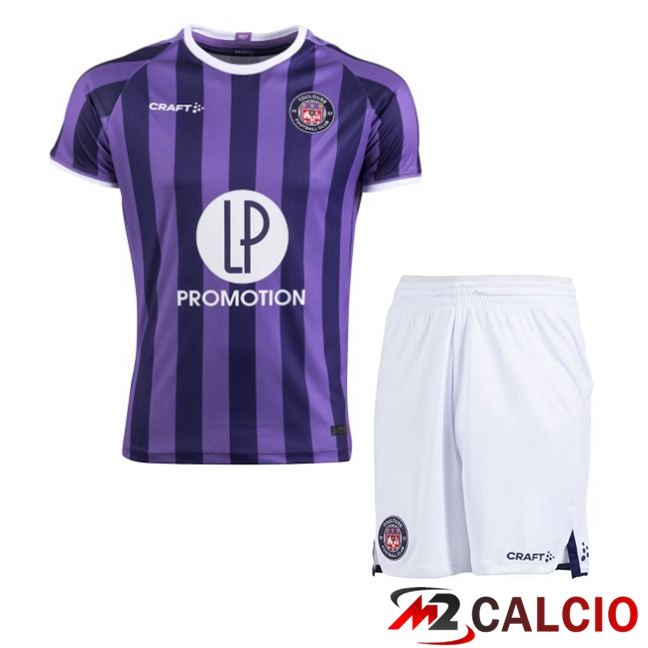 Maglie Calcio Toulouse Bambino Seconda Viola 2023/2024