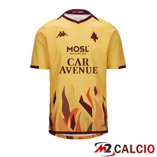 Maglie Calcio FC Metz Seconda Giallo 2023/2024