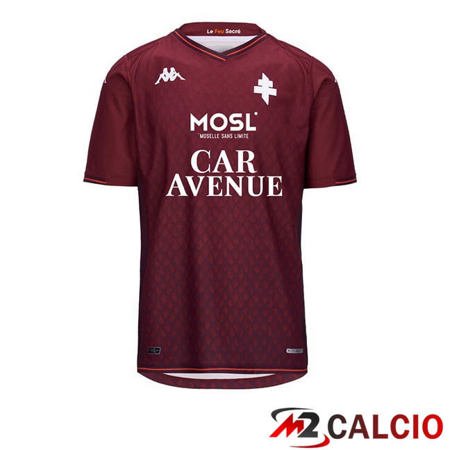 Maglie Calcio FC Metz Prima Rosso 2023/2024