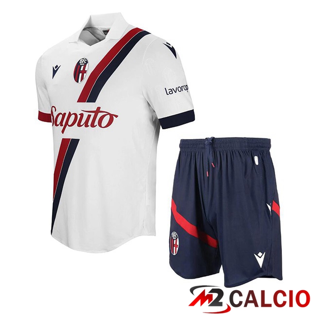 Maglie Calcio Bologne Bambino Seconda Bianco 2023/2024