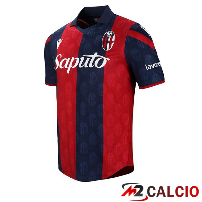 Maglie Calcio Bologne Prima Blu Rosso 2023/2024