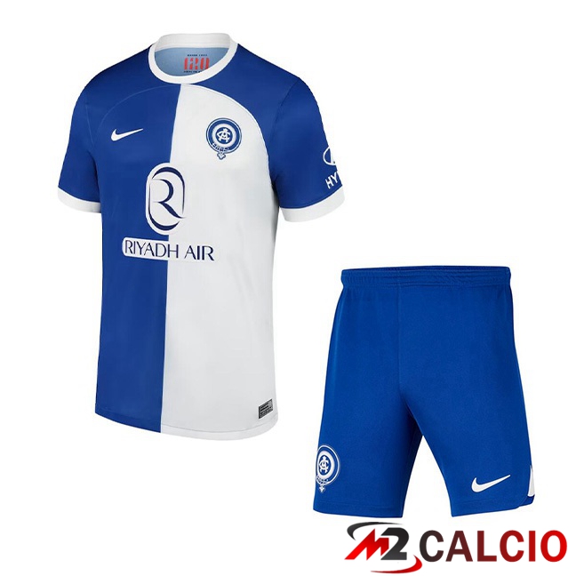 Maglie Calcio Atletico Madrid Bambino Seconda Blu 2023/2024
