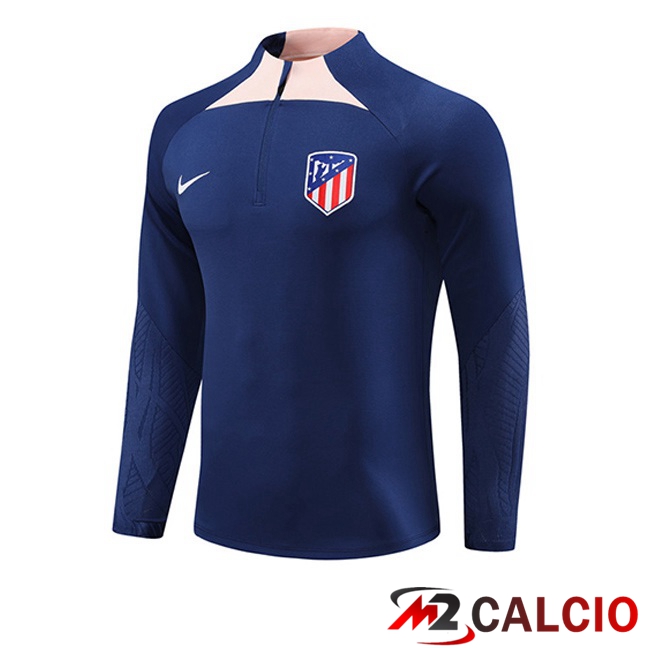 Felpa Allenamento Atletico Madrid Blu Reale 2023/2024