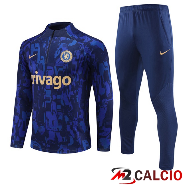Insieme Tuta Calcio FC Chelsea Blu 2023/2024