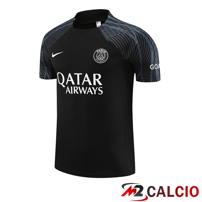 T Shirt Allenamento Paris PSG Nero 2023/2024