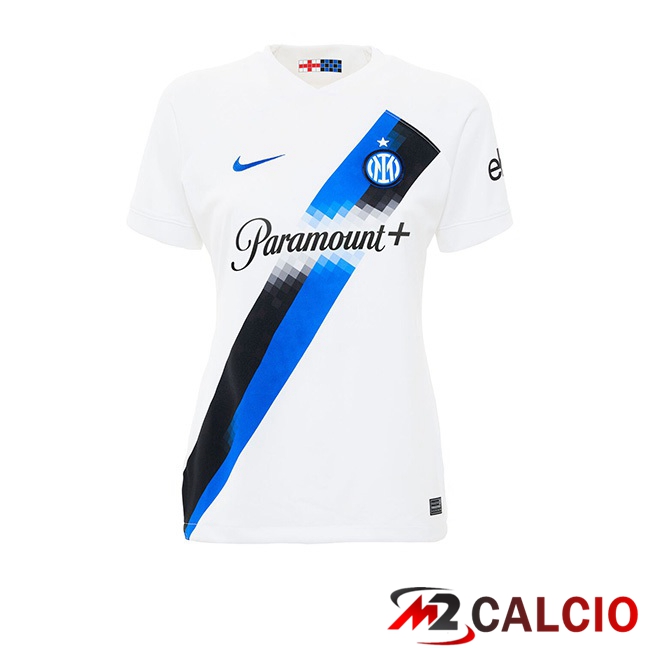 Maglie Calcio Inter Milan Donna Seconda Bianco 2023/2024