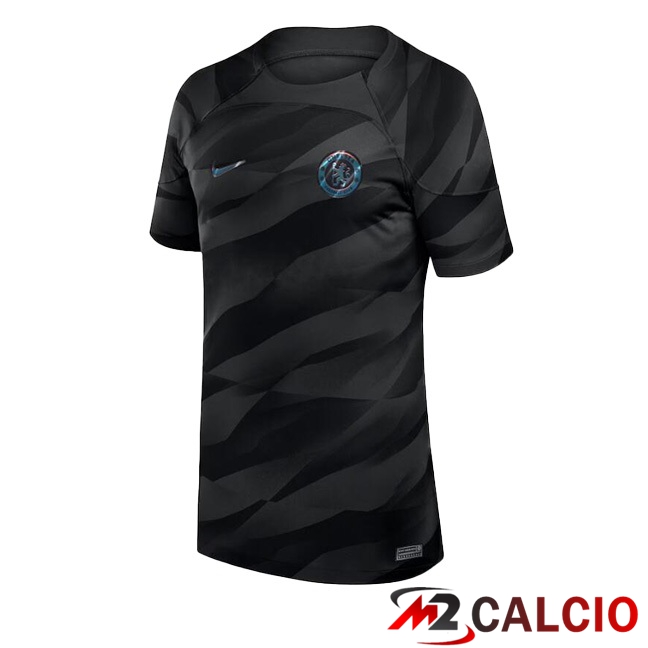 Maglie Calcio FC Chelsea Portiere Nero 2023/2024