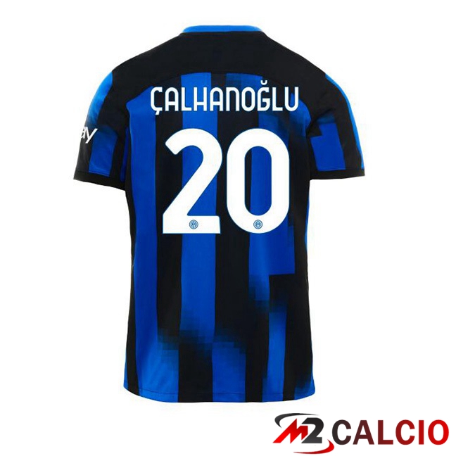 Maglie Calcio Inter Milan (ÇALHANOĞLU 20) Prima Blu 2023/2024
