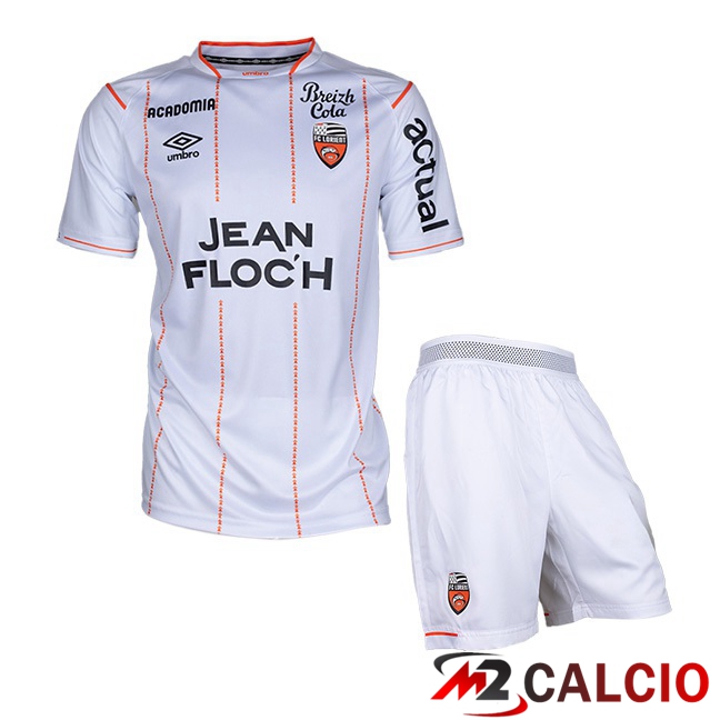 Maglie Calcio FC Lorient Bambino Terza Blu Bianco 2023/2024