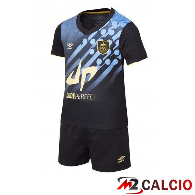 Maglie Calcio Burnley Bambino Terza Blu 2023/2024